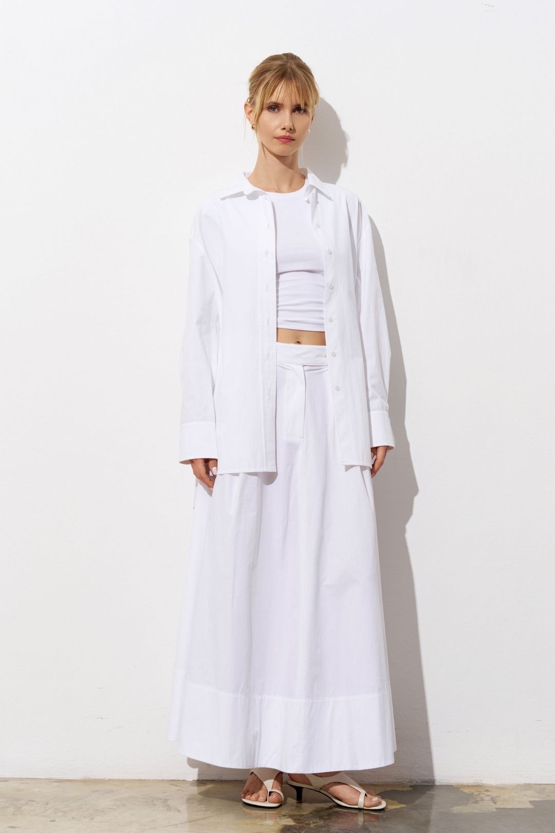 Noa Poplin Oversize Gömlek